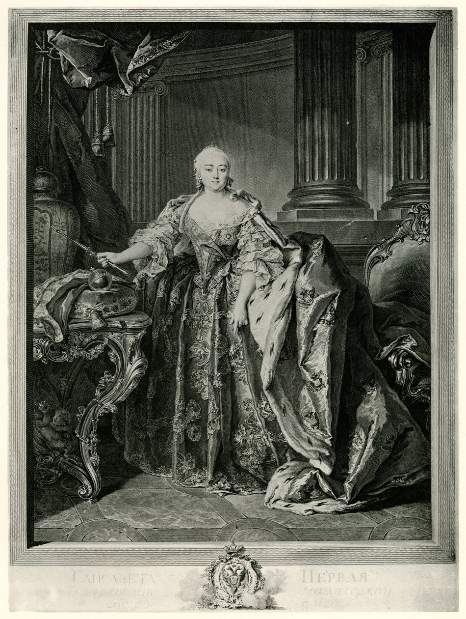 Elizabeth, Empress of Russia by German School