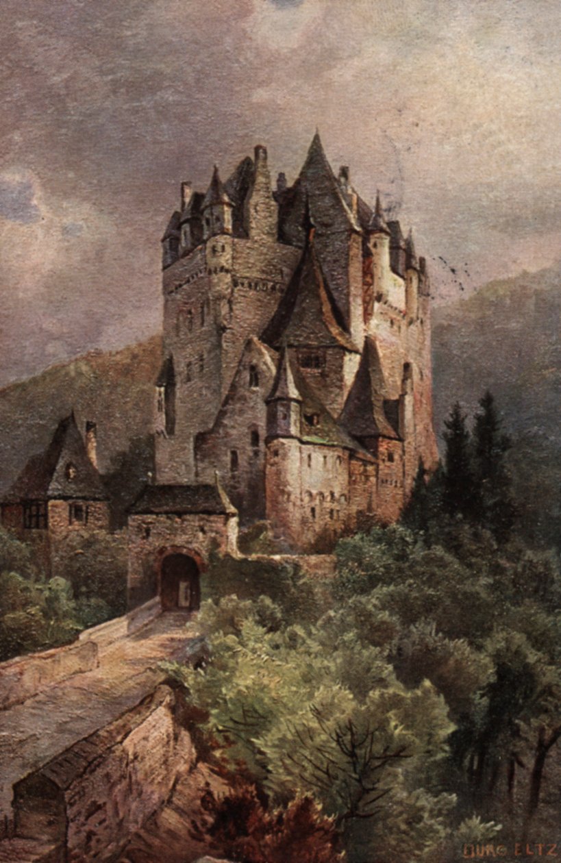 Eltz Castle, Moselle Valley, Germany by German School