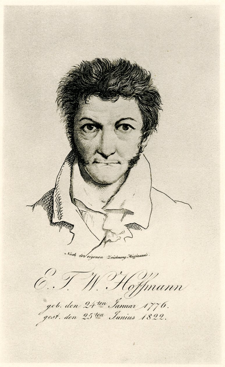 Ernst Theodor Amadeus Hoffmann (1776-1822) by German School