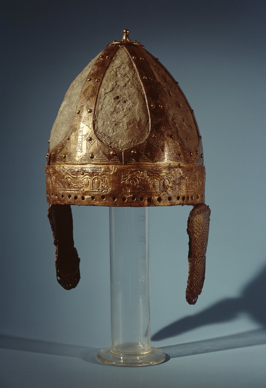 European War Combat Helmet, c.500 by German School