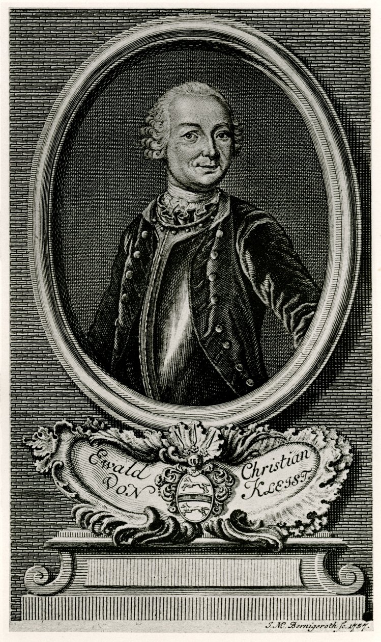 Ewald Christian von Kleist by German School