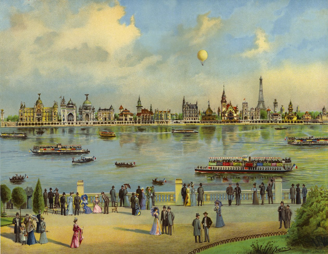 Exposition Universelle, Paris by German School