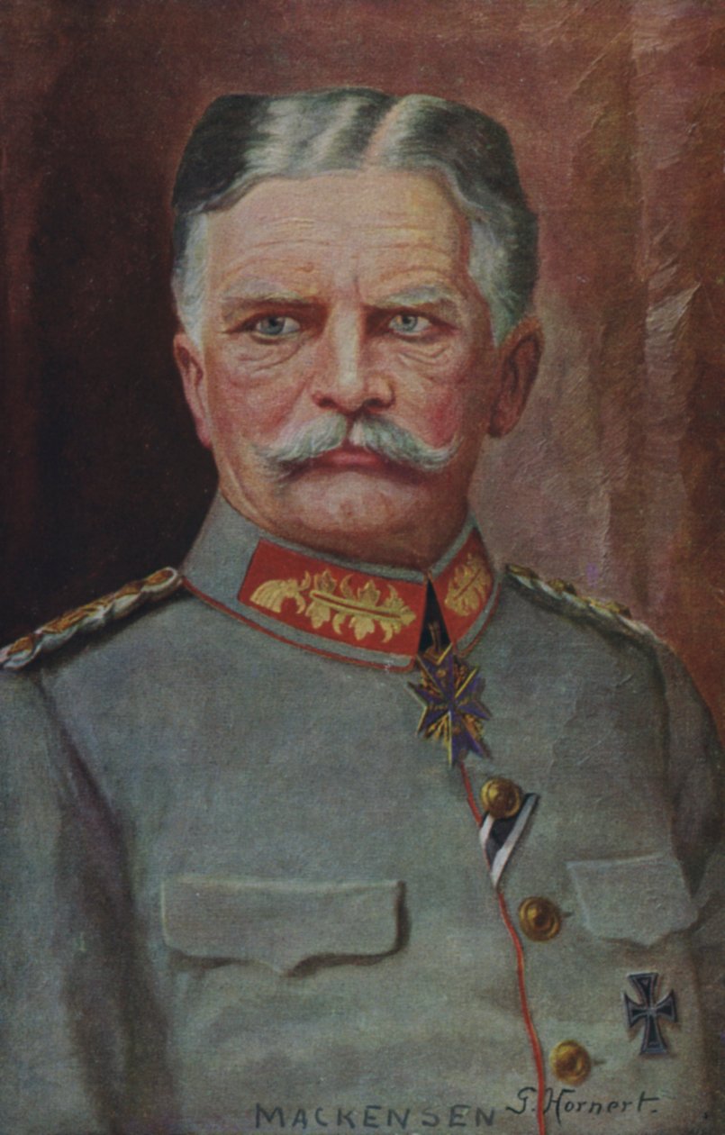 Field Marshal August von Mackensen, German military commander of the First World War by German School