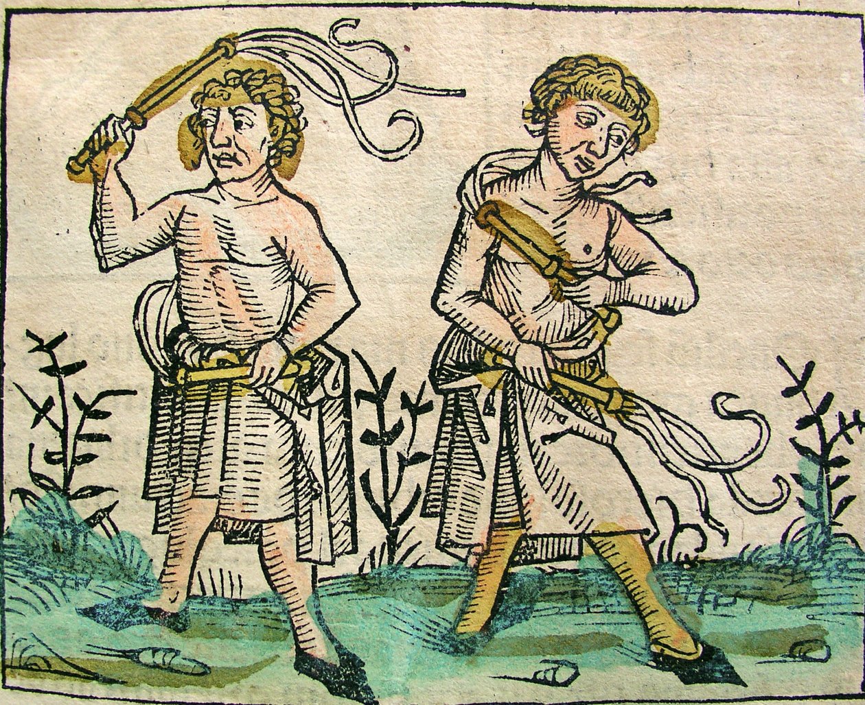 Flagellants by German School
