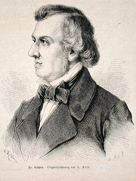 Frederic Chopin 1870 by German School