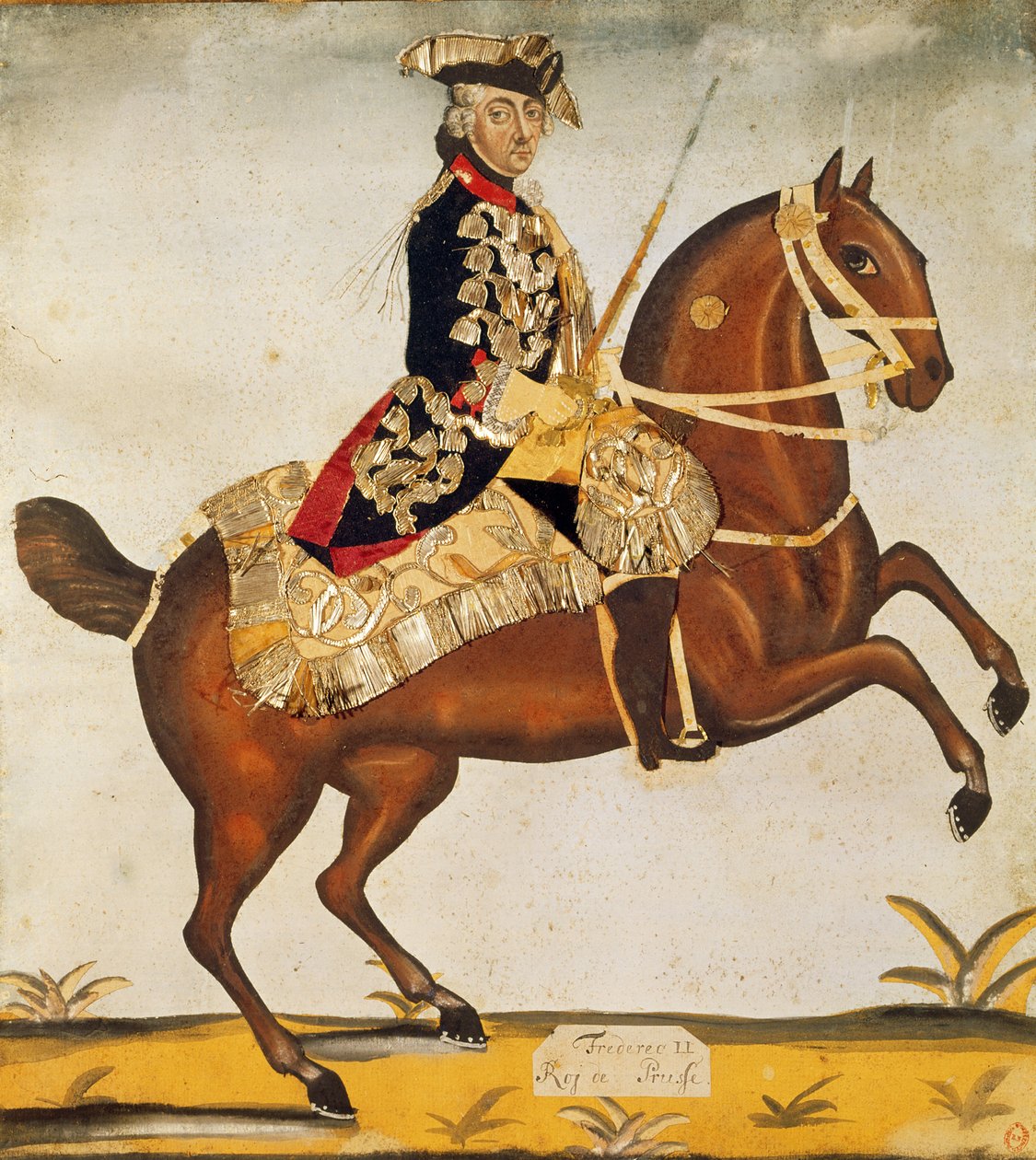 Frederic II the Great (1712-1786) King of Prussia by German School
