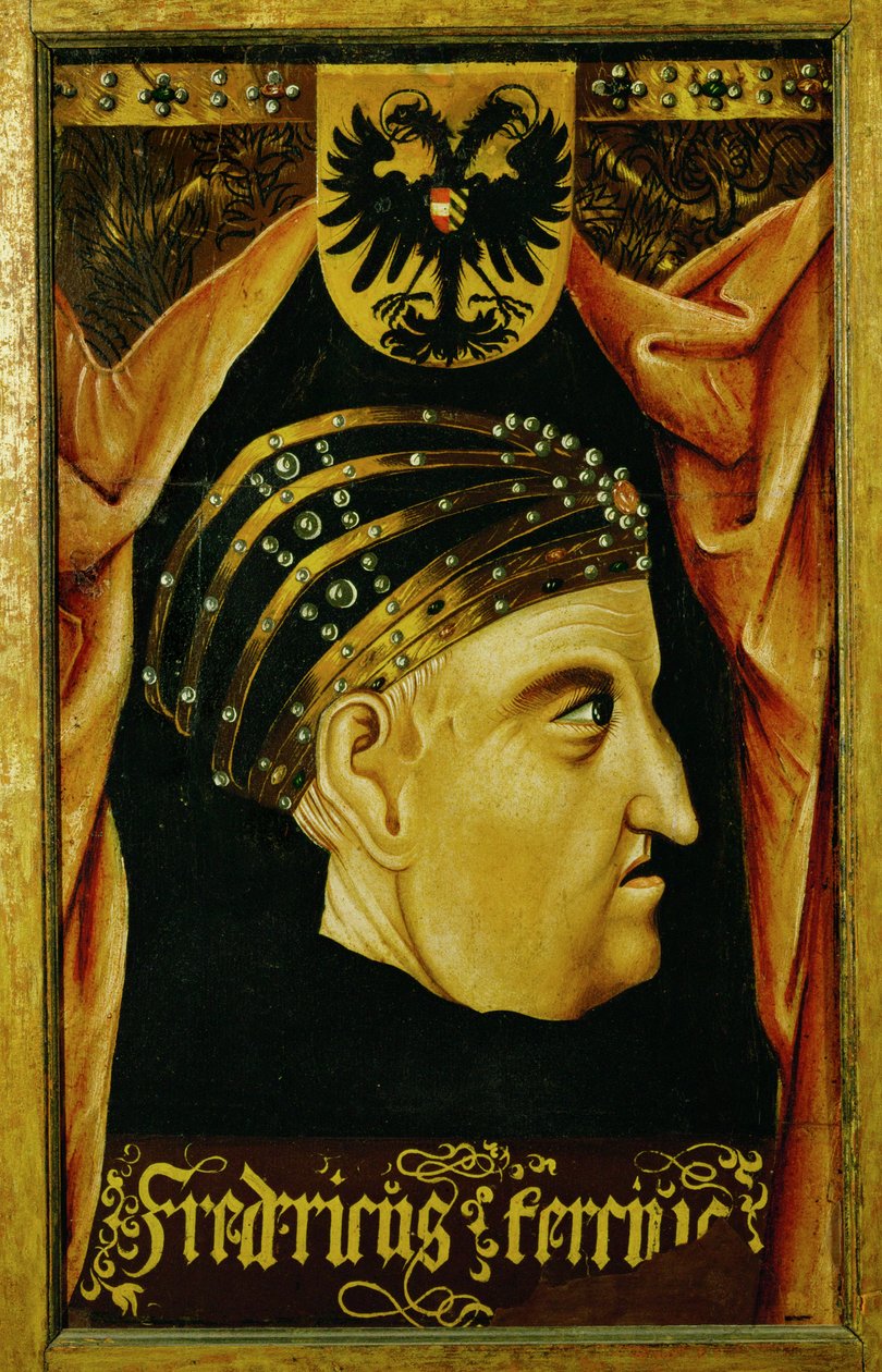 Friedrich III, Emperor Holy Roman Empire by German School