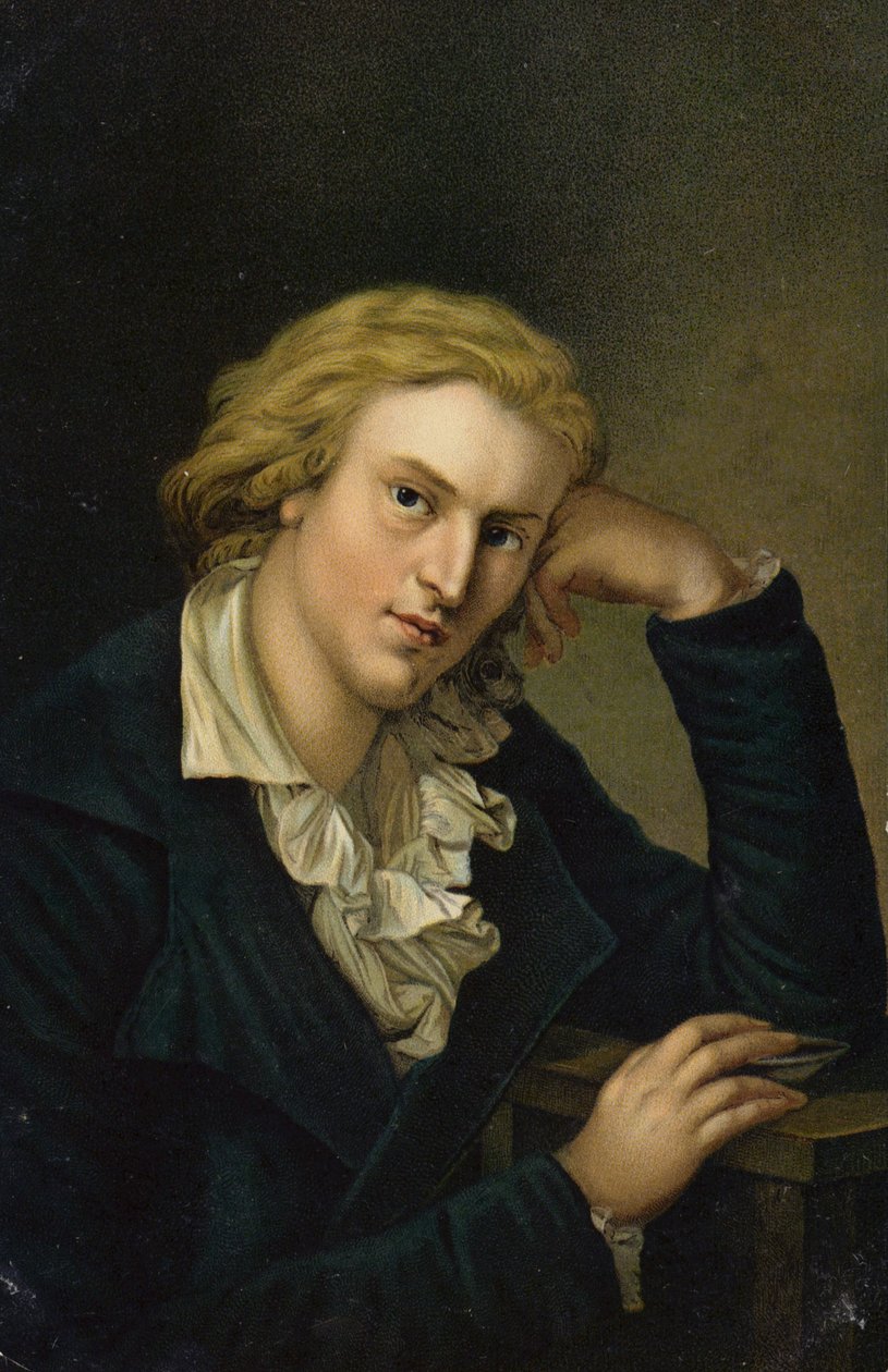 Friedrich von Schiller (1759-1805), German Poet, Philosopher, Historian and Playwright by German School