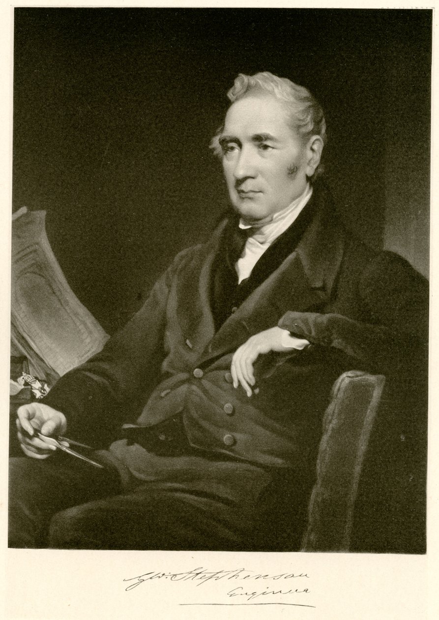 George Stephenson by German School