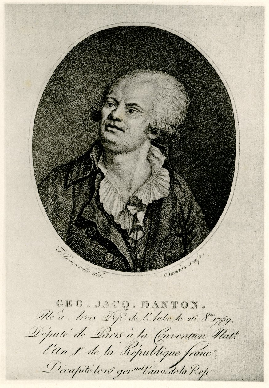 Georges Jacques Danton by German School