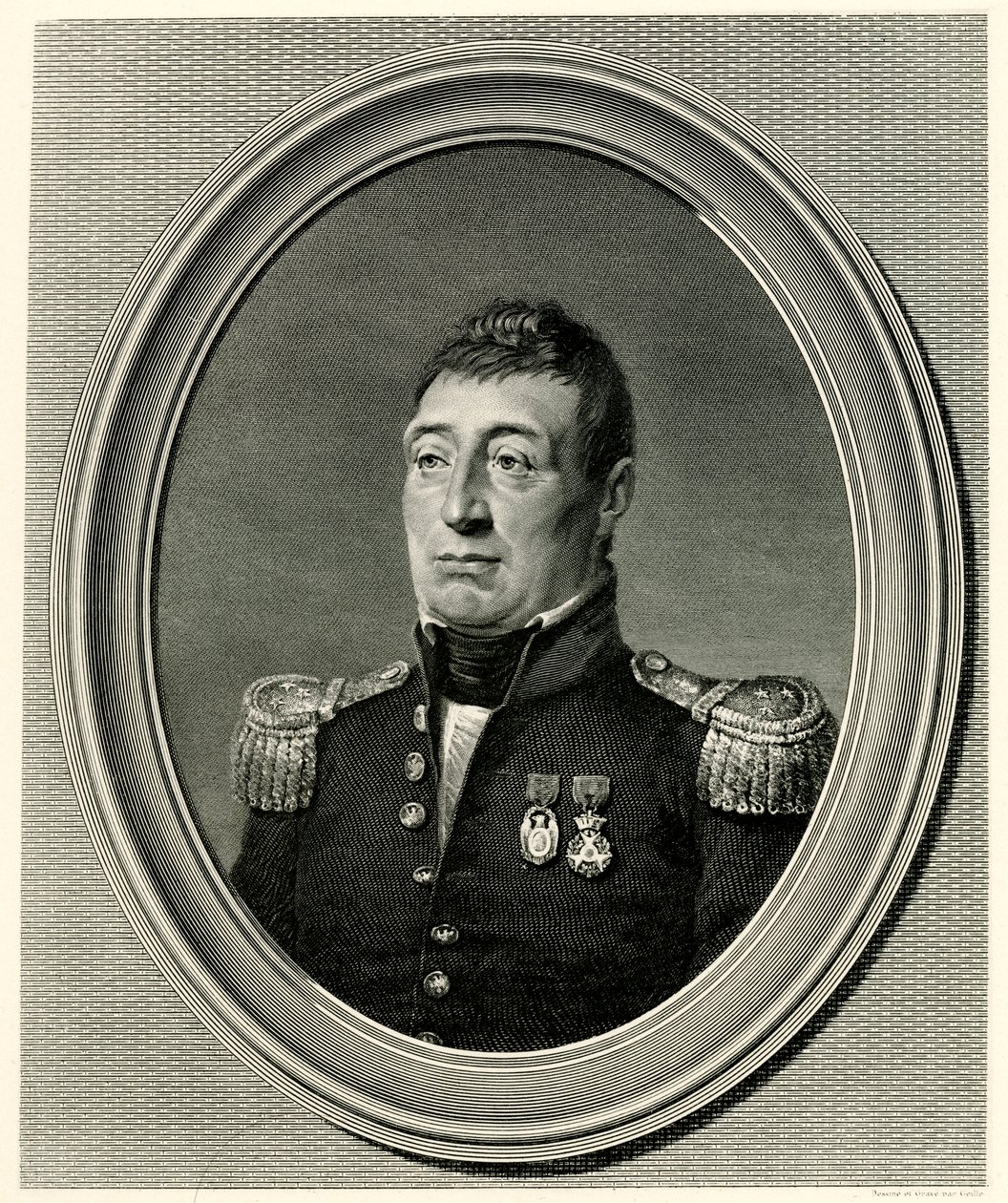Gilbert du Motier, Marquis de Lafayette (phototype) by German School