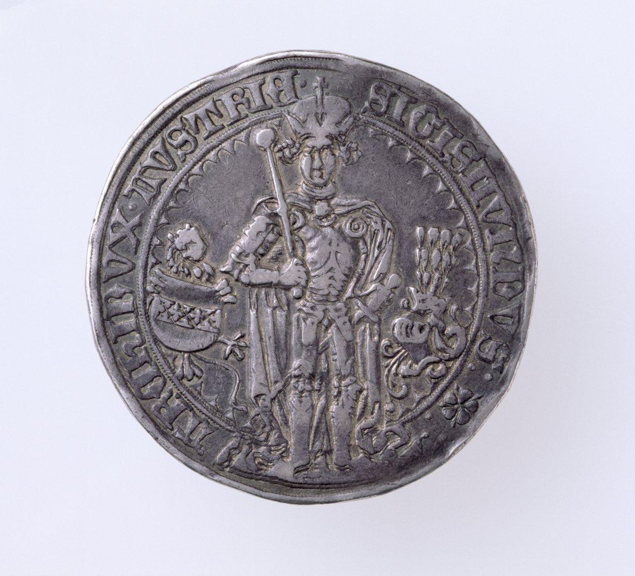 Guildiner (taler) of Sigismund (1439-96) Count of Tirol, Hall Mint, 1486 (obverse) by German School