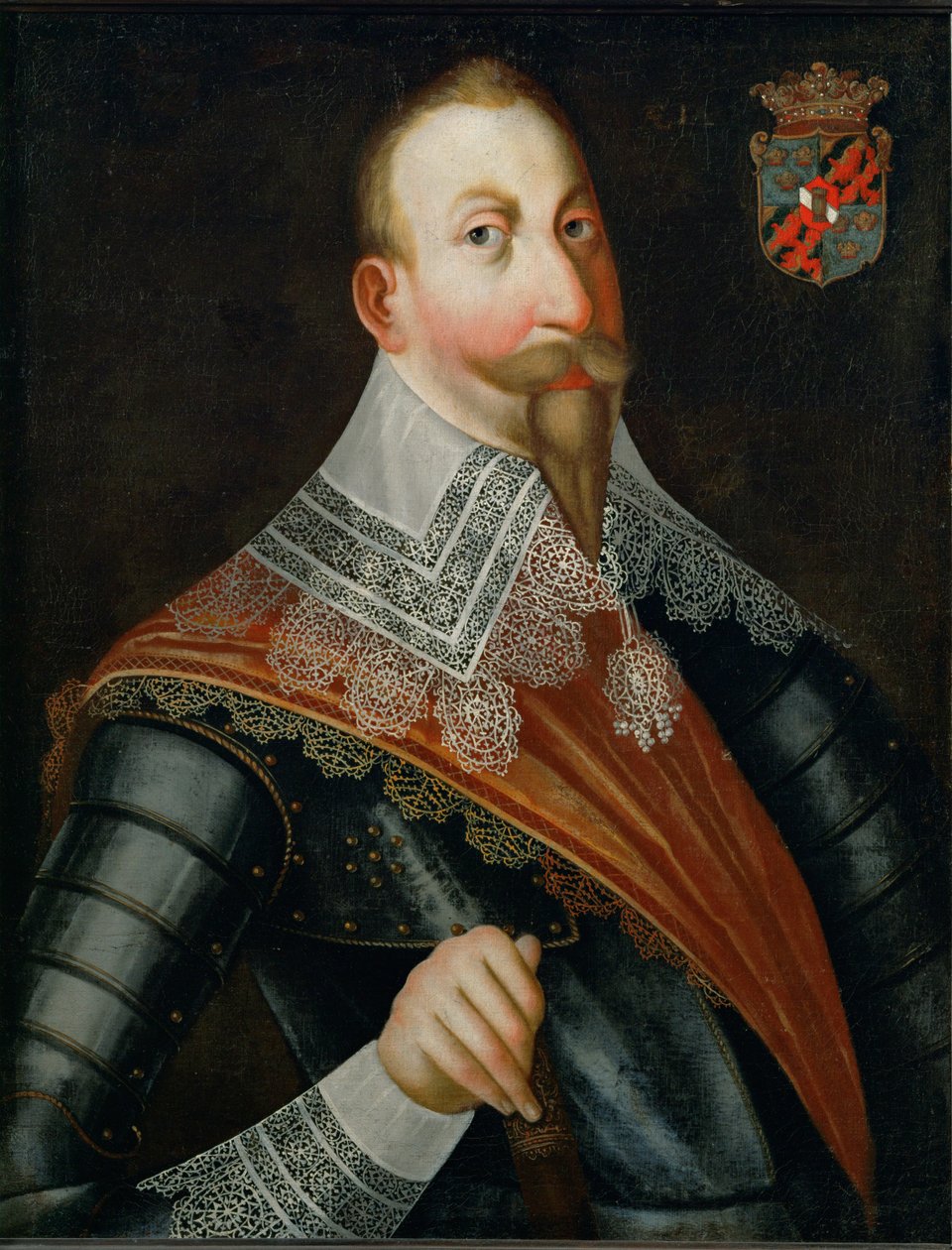 Gustavus Adolphus, King of Sweden by German School