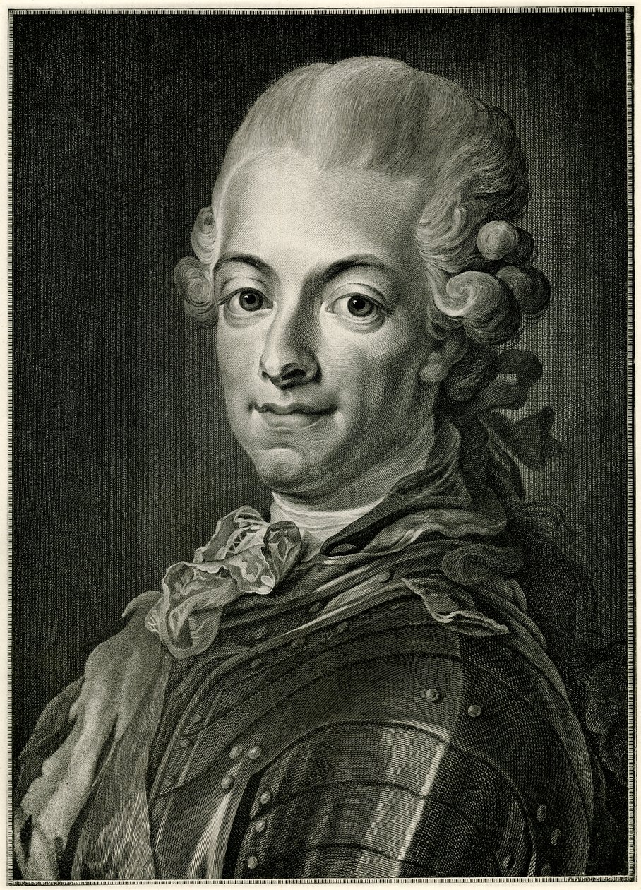 Gustav III by German School