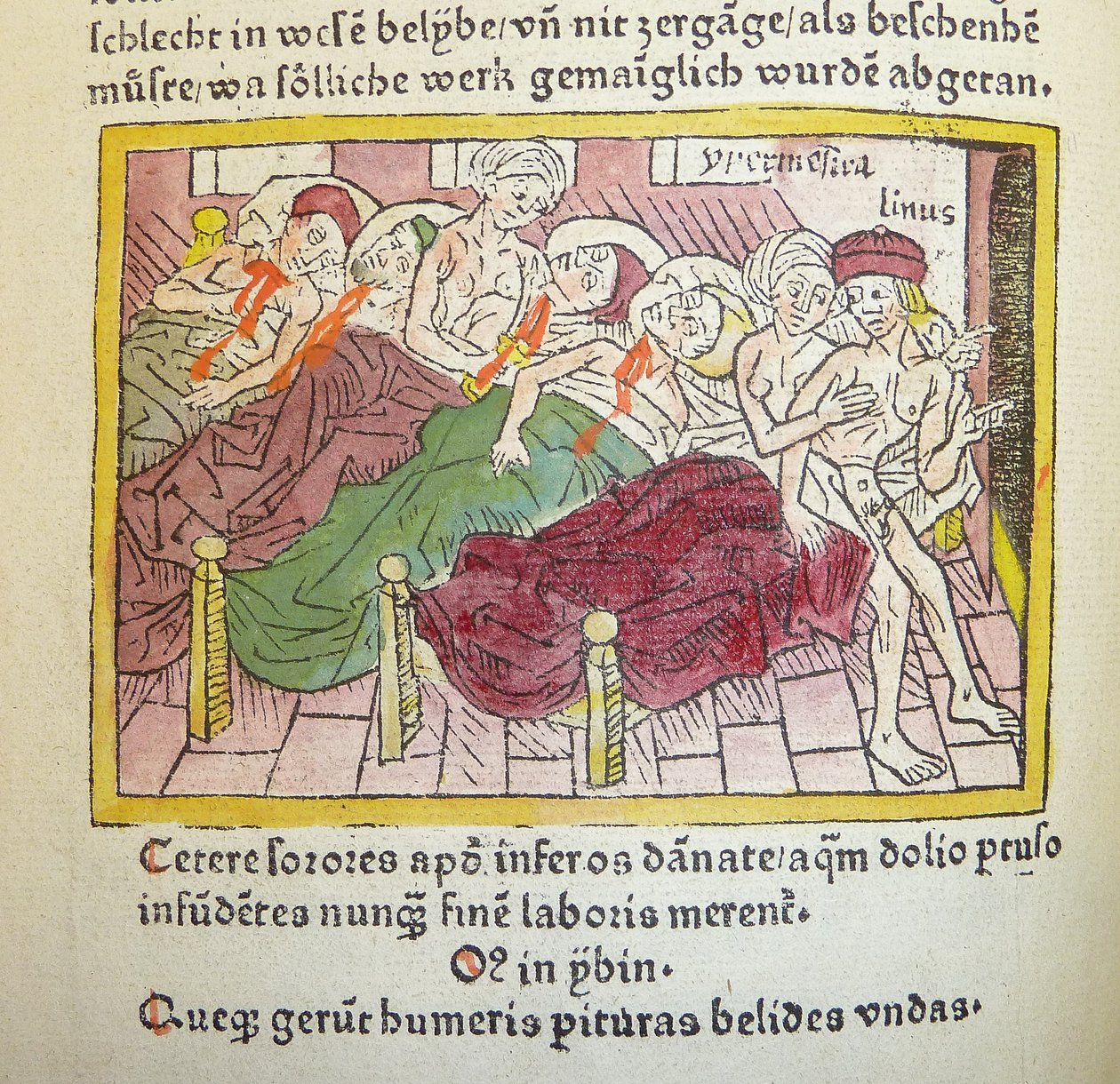 Hypermnestra, Lynceus by German School