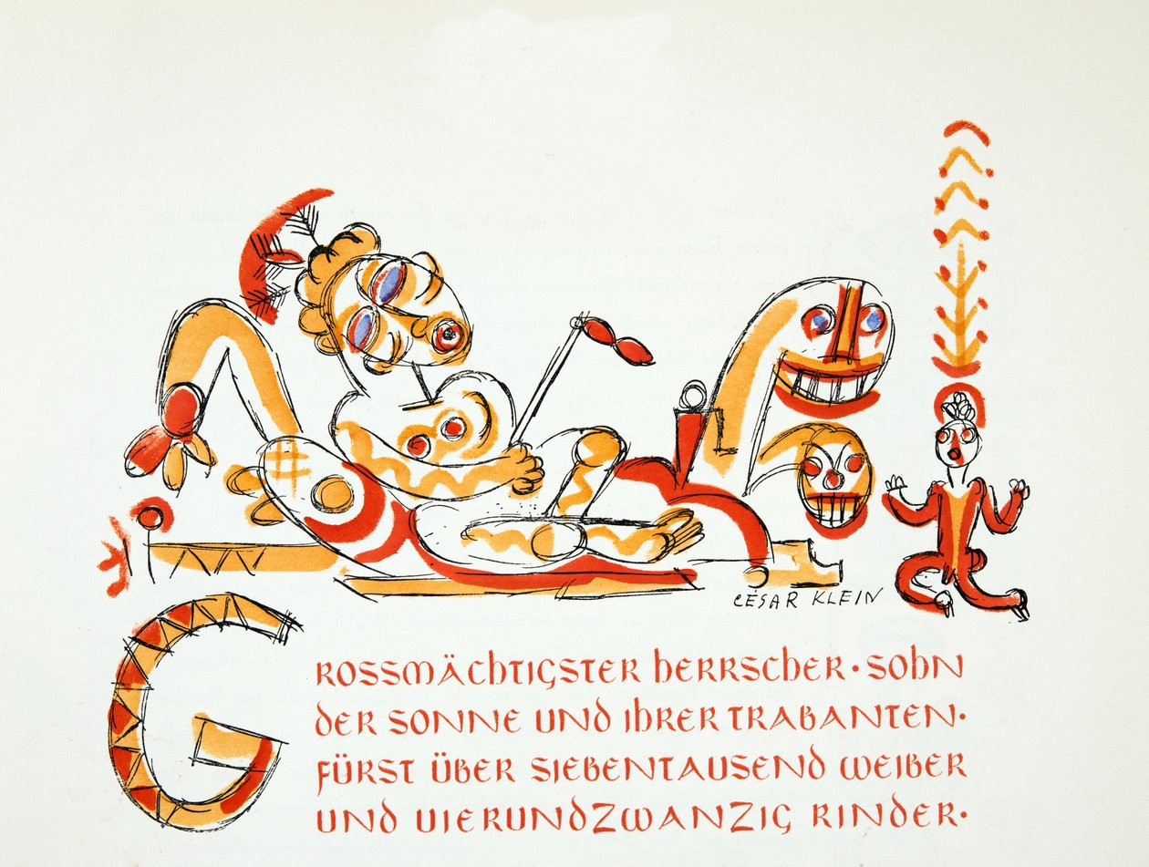 Illustration from Styl, pub. 1922 by German School