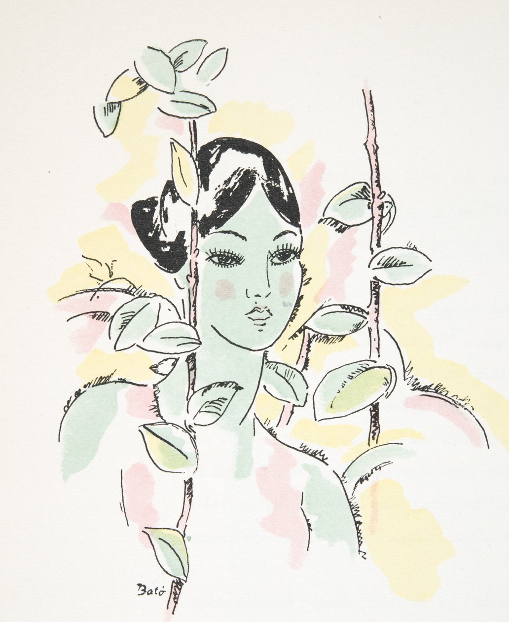 Illustration from Styl, pub. 1922 by German School