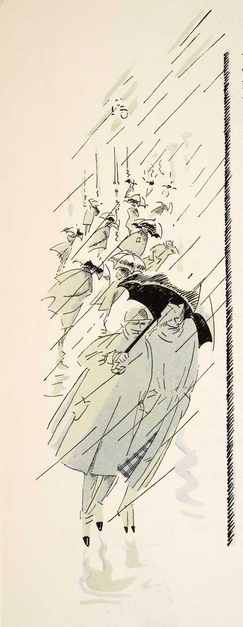 Illustration from Styl, pub. 1922 by German School