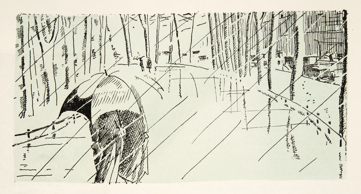 Illustration from Styl, pub. 1922 by German School