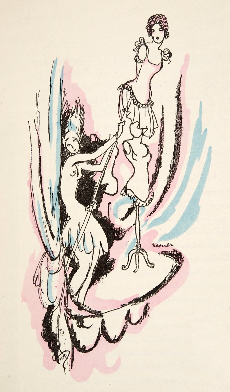 Illustration from Styl, pub.1922 by German School