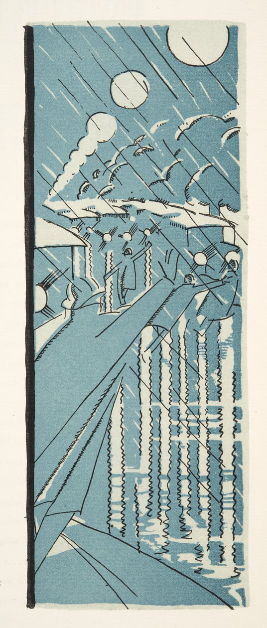 Illustration from Styl, pub.1922 by German School