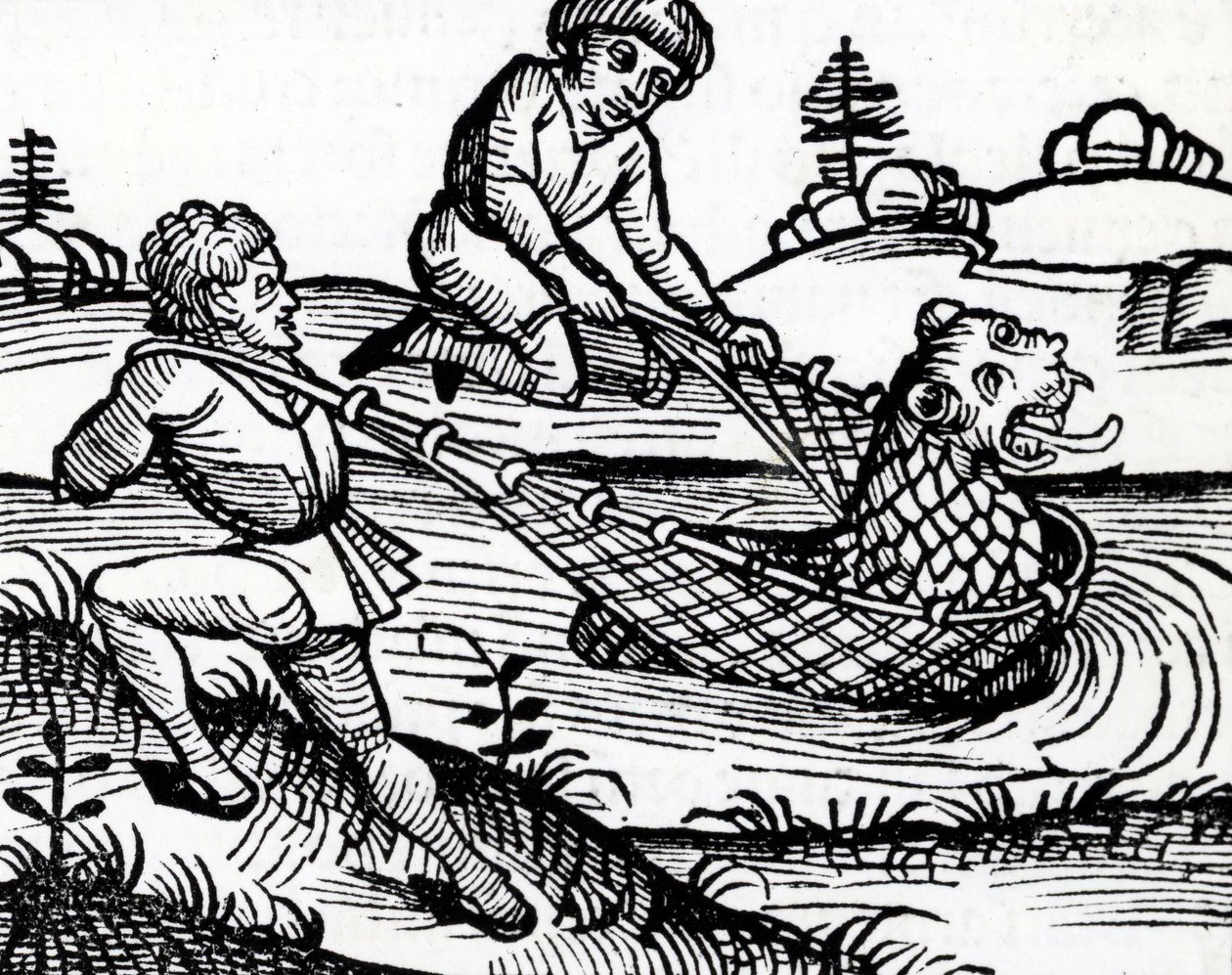 Illustration taken from the Nuremburg Chronicle by German School