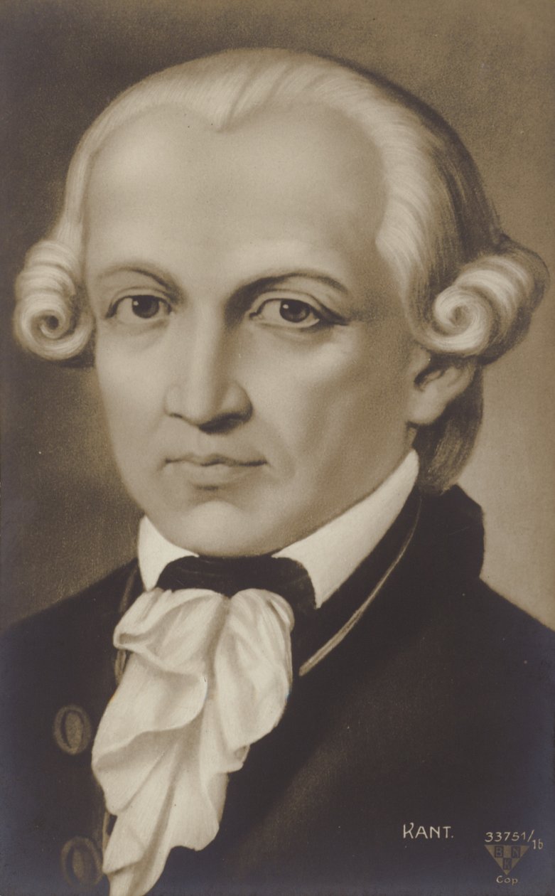 Immanuel Kant by German School