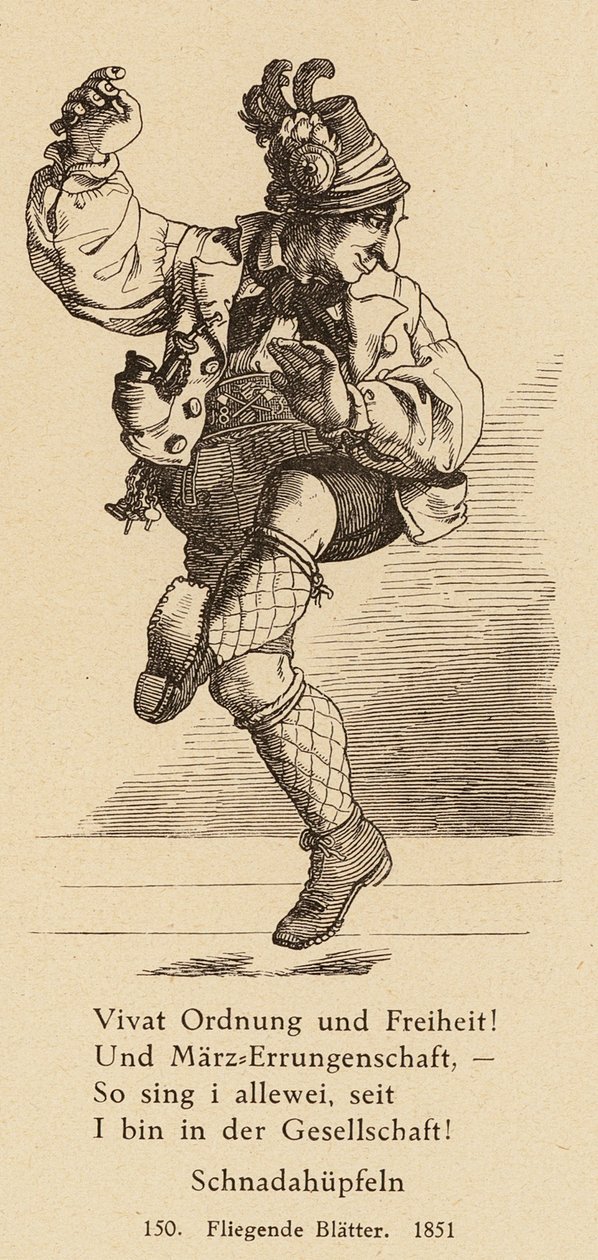 Jew Dancing in Tyrolean Costume by German School