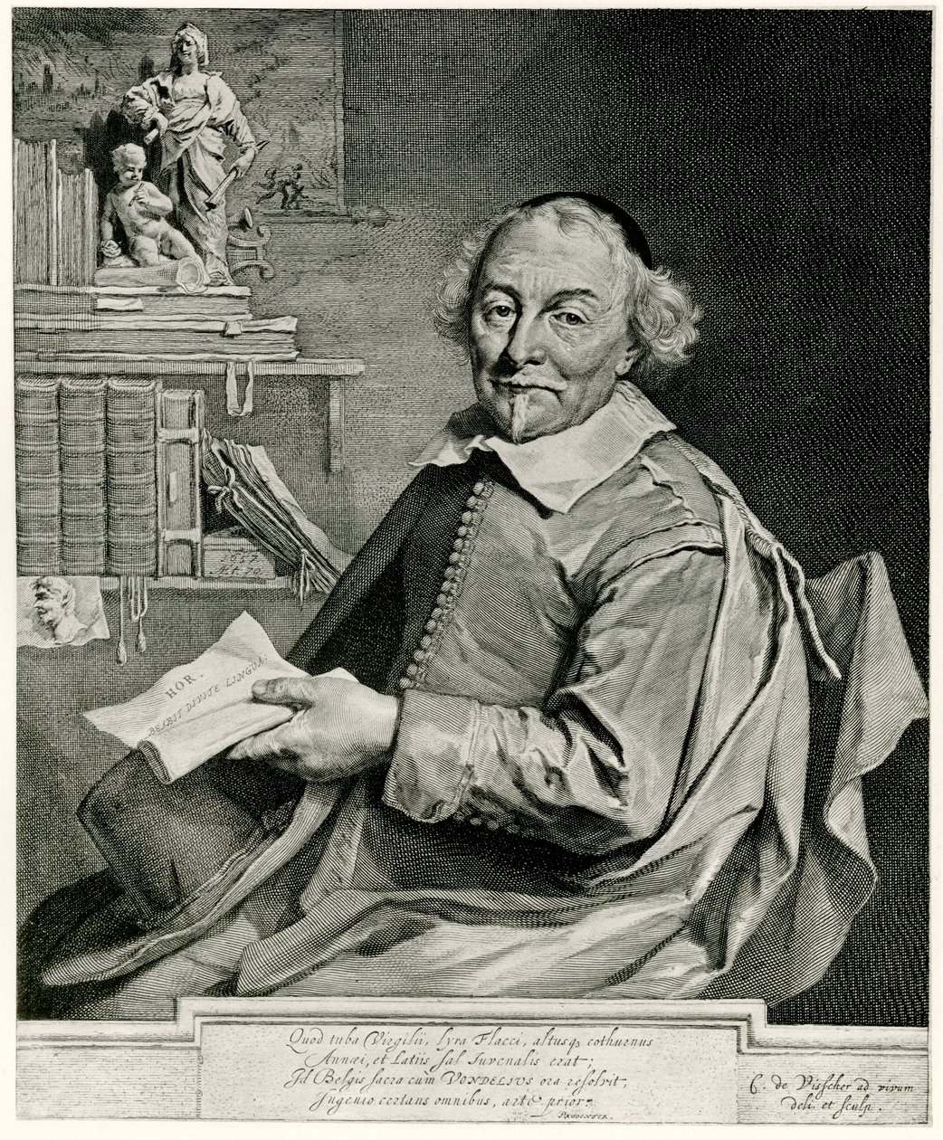 Joost van den Vondel by German School