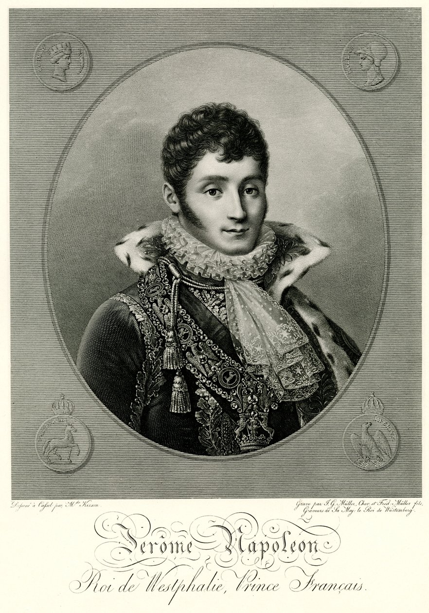 Jérôme Bonaparte, 1884-90 by German School