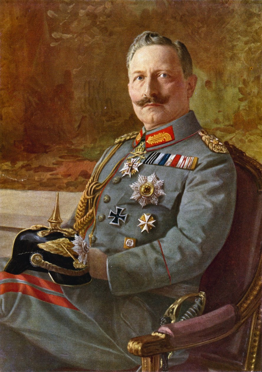 Kaiser Wilhelm II by German School