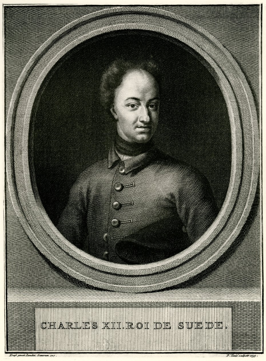 Karl XII by German School