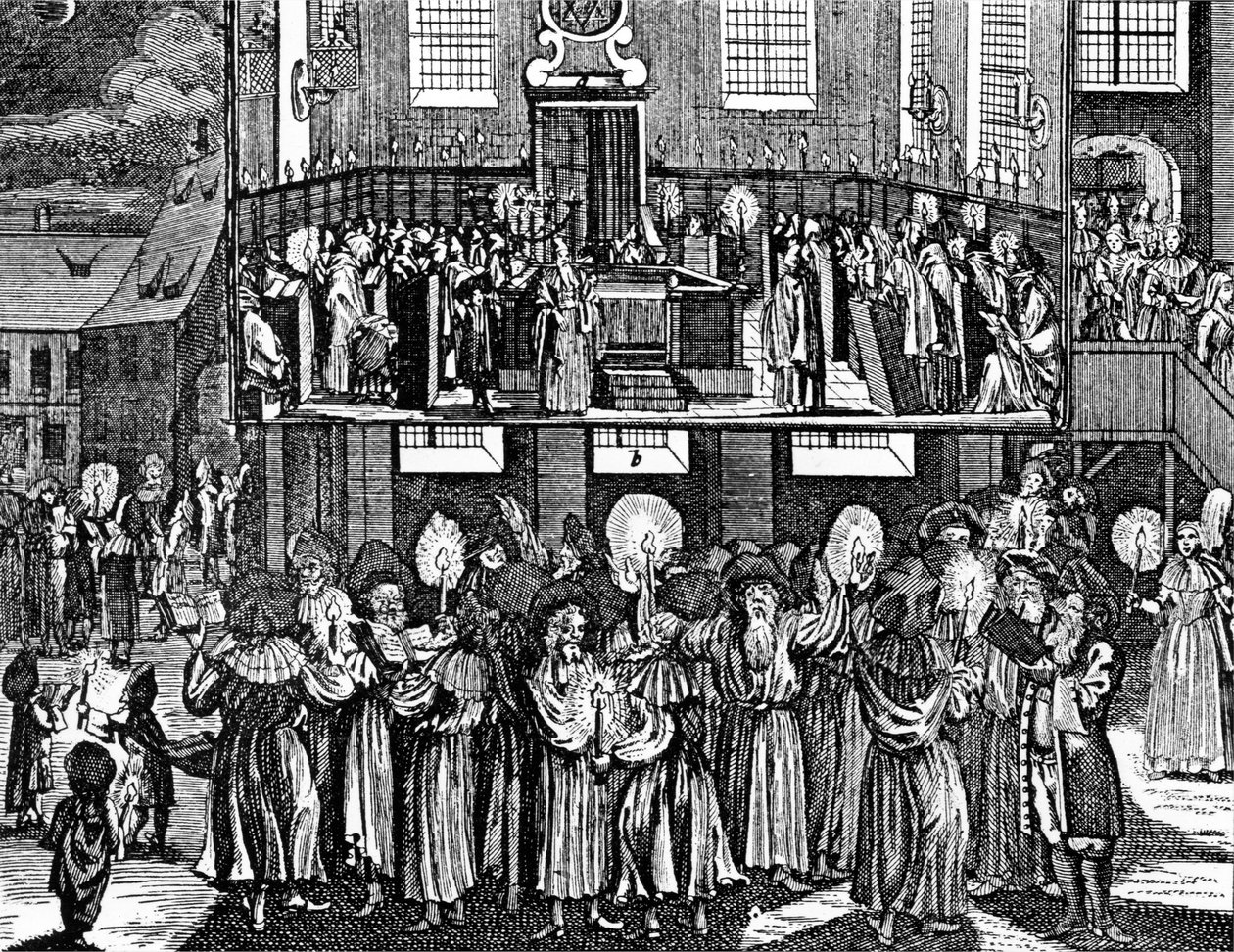 Kiddush Levana by Georg Puschner from Kirchner