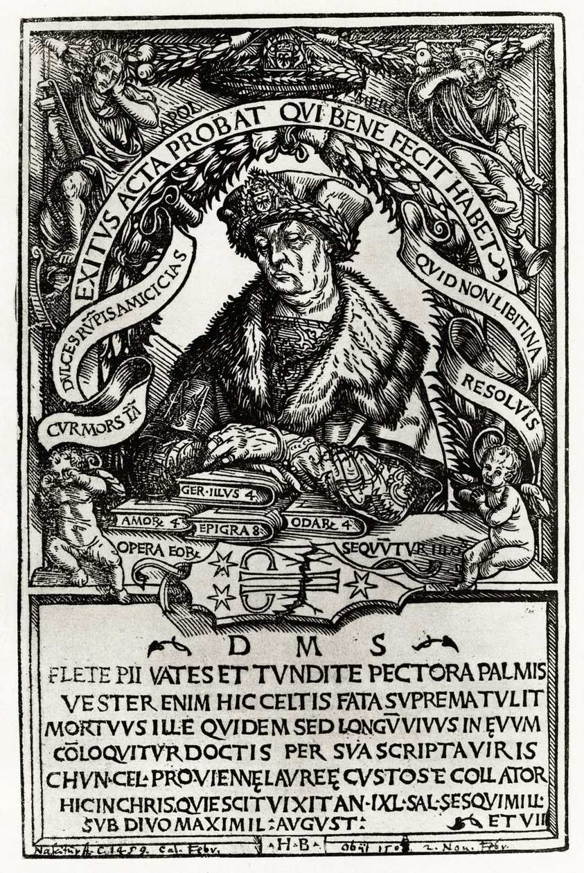 Konrad Celtis by German School