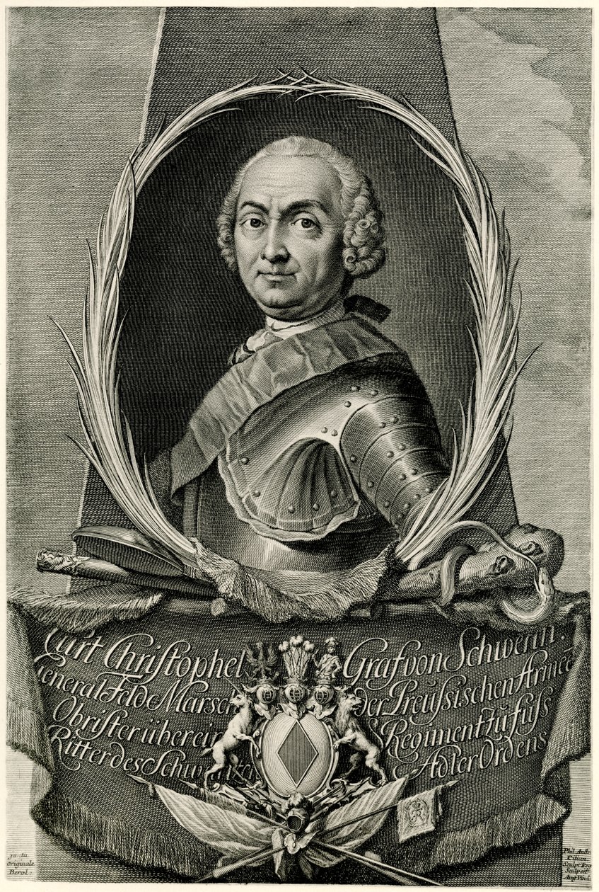 Kurt Christoph Count of Schwerin by German School