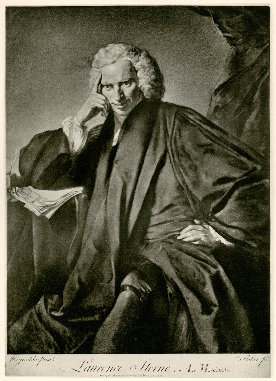 Lawrence Sterne (phototype) by German School