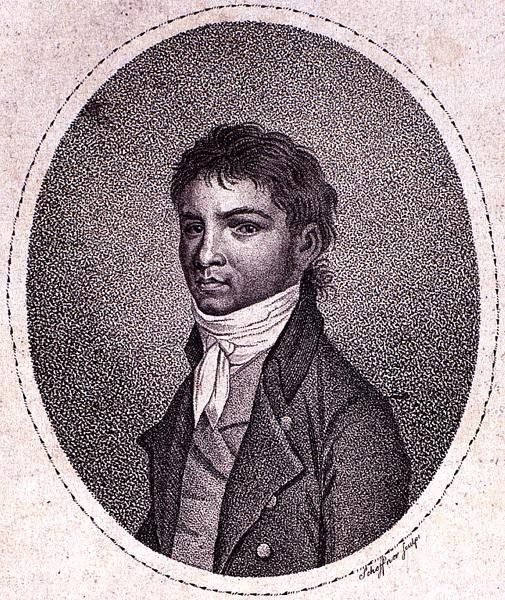 Louis van Beethoven engraved by Scheffner by German School