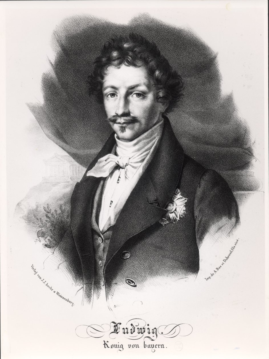 Ludwig I of Bavaria by German School