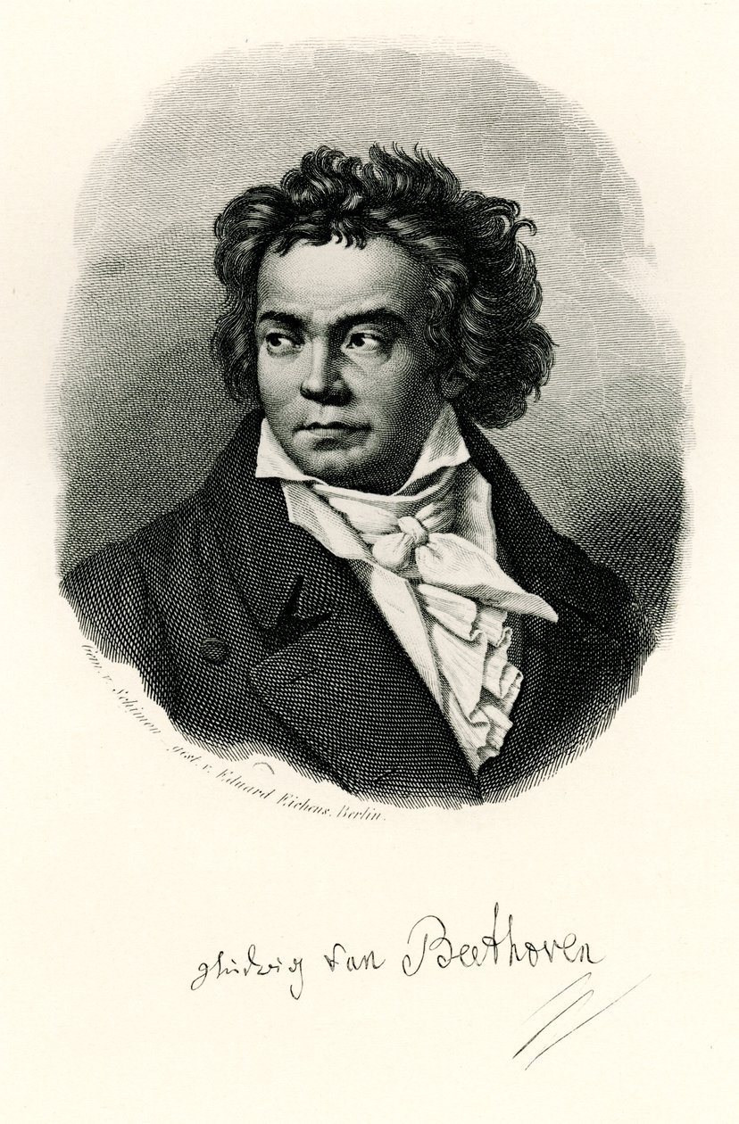 Ludwig van Beethoven, 1884-90 by German School