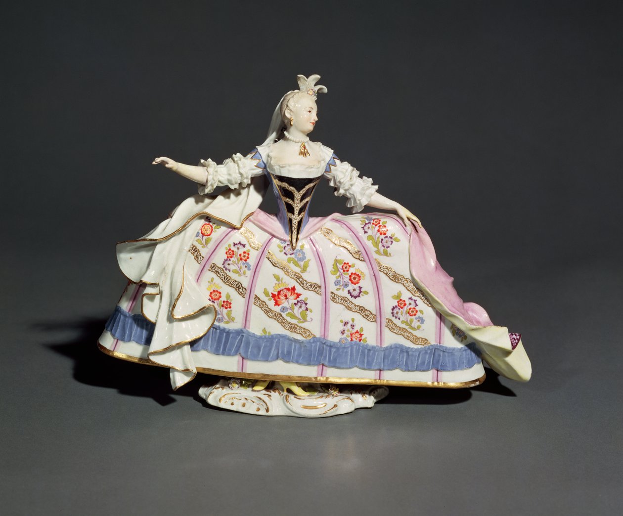 Meissen Figure of a Woman by German School