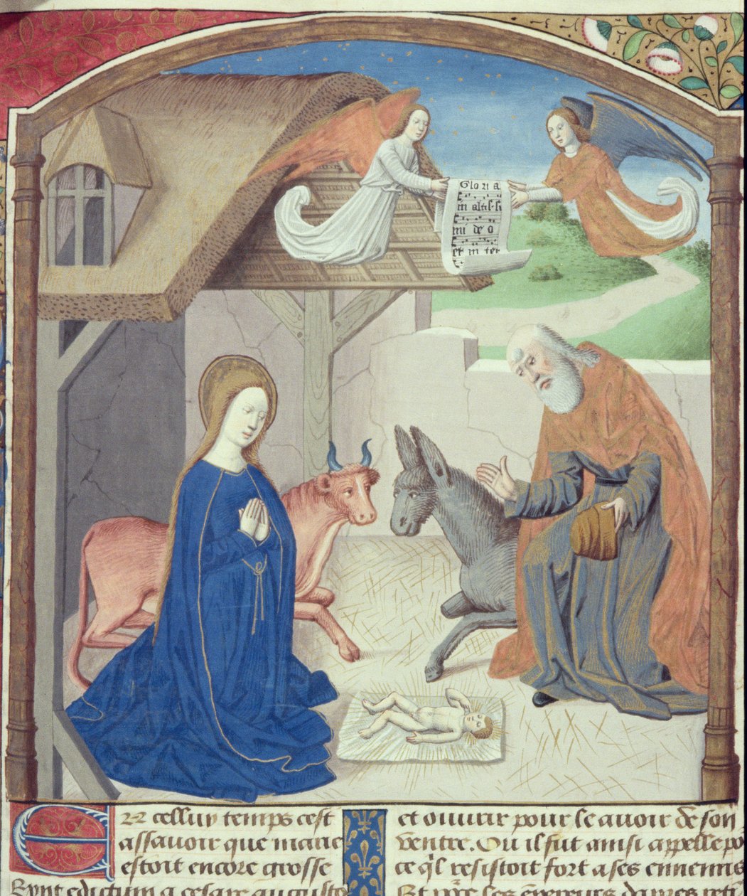 Holy Family, from Vita Christi, by Ludolf of Saxony, c.1300-7778 by German School