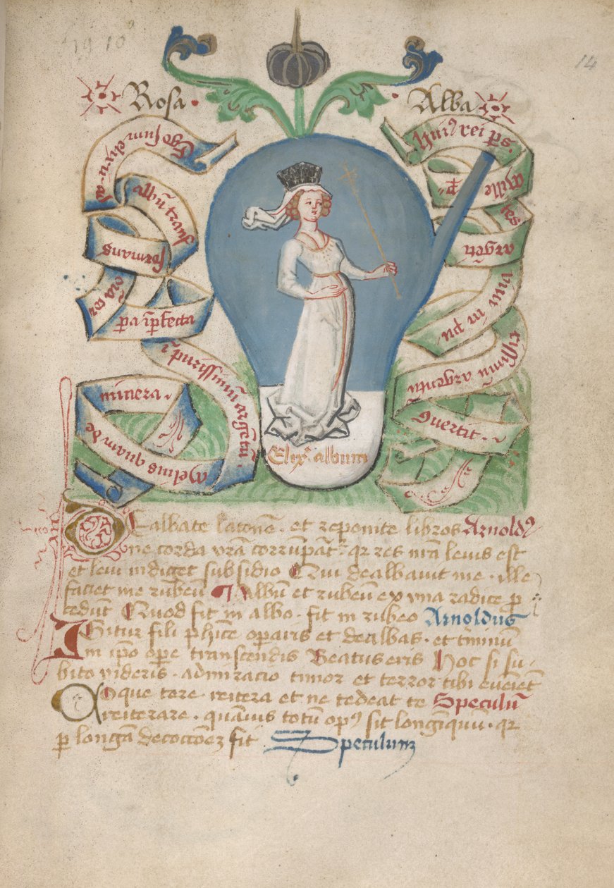 From the Alchemical Treatises, late 15th century by German School