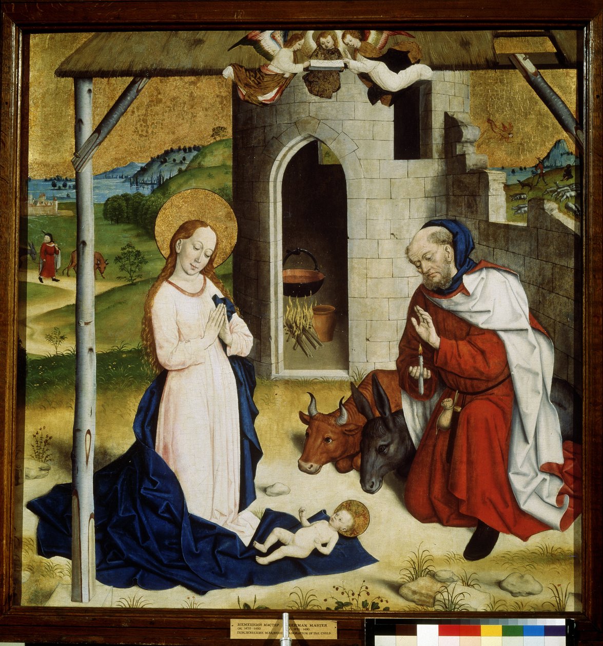 The Adoration of the Christ Child by German School
