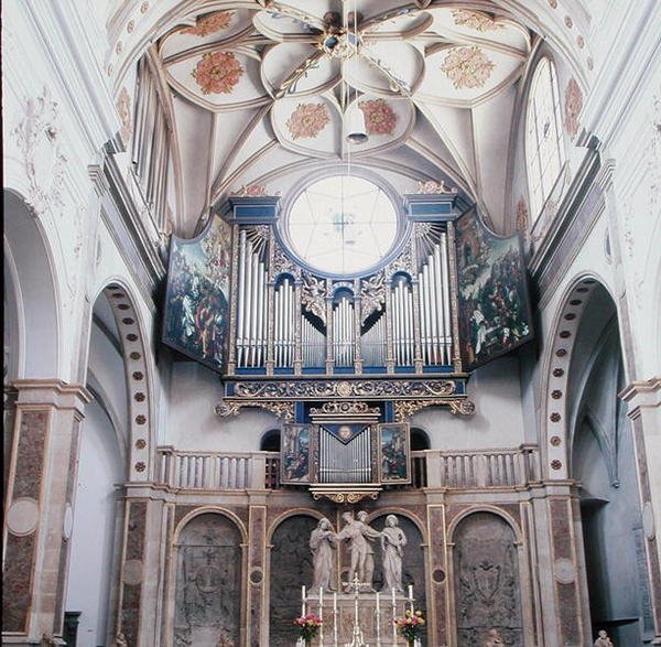 Organ in the Church of St. Anna, c.1480-1537 by German School