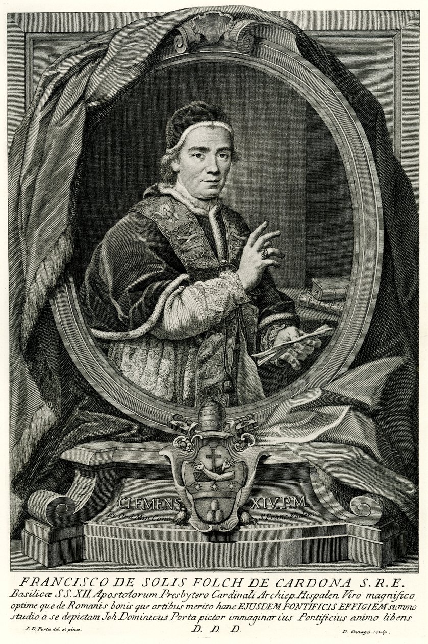 Pope Clement XIV by German School