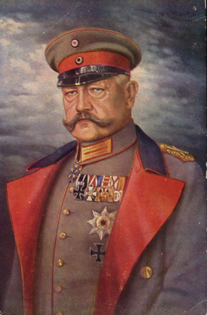 Paul von Hindenburg by German School