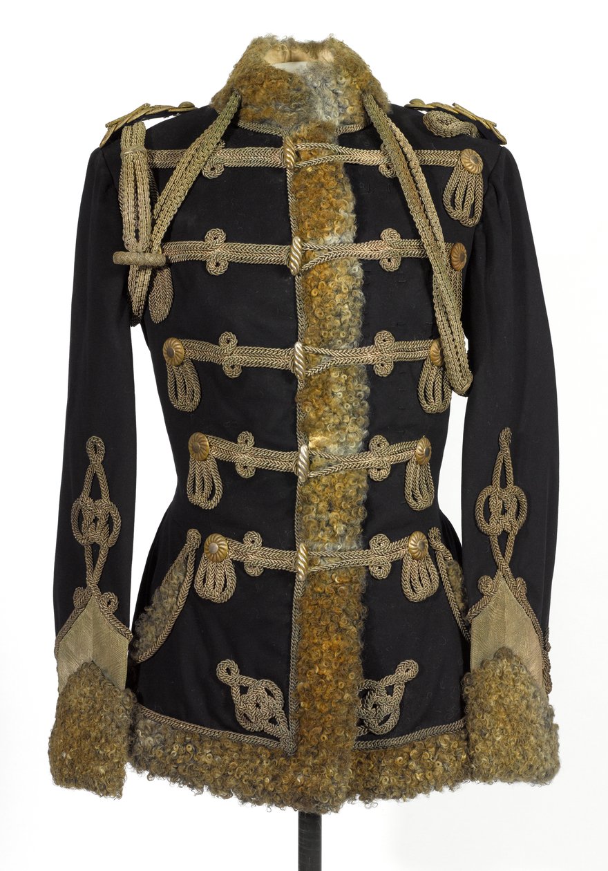Pelisse, 3rd Zieten Hussars, HRH The Duke of Connaught, pre-1914 by German School