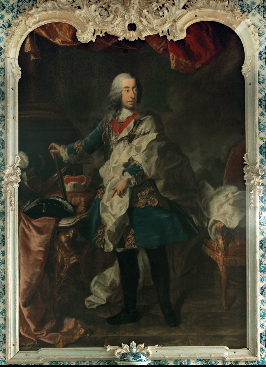 Prince Elector Clemens August, Archbishop of Cologne by German School