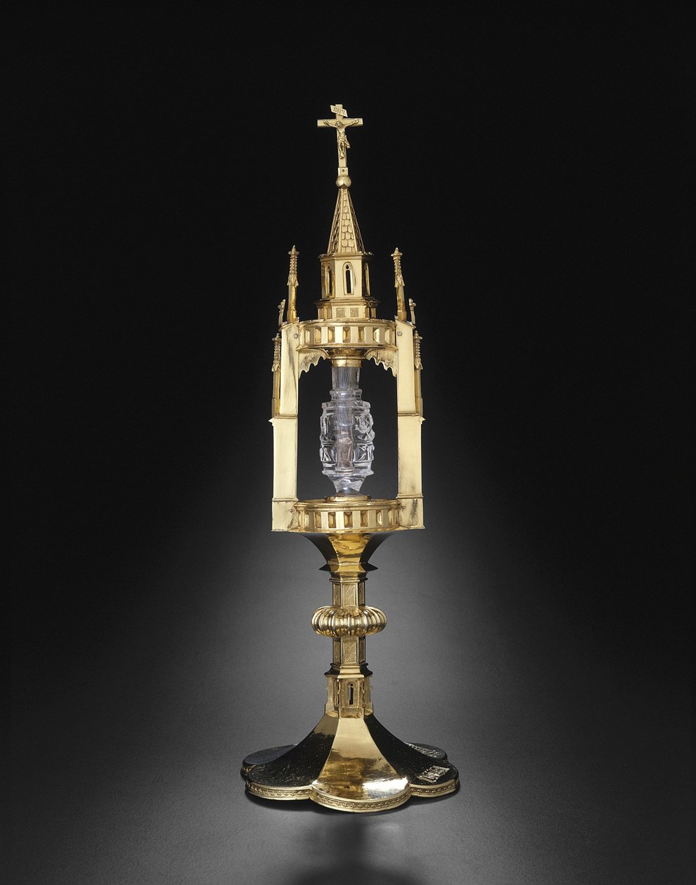 Reliquary with Tooth of Saint John the Baptist, Metalwork: 1375-1400 by German School
