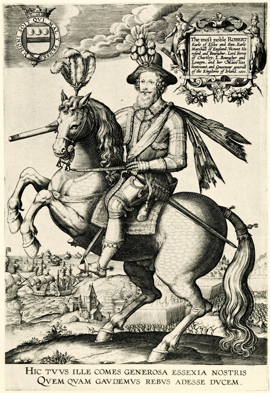 Robert Devereux Earl of Essex by German School